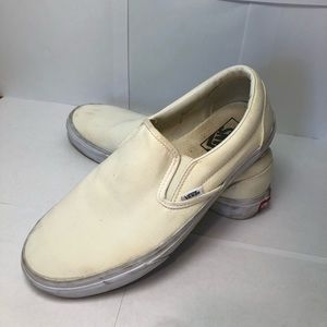 Off-white Slip on Vans